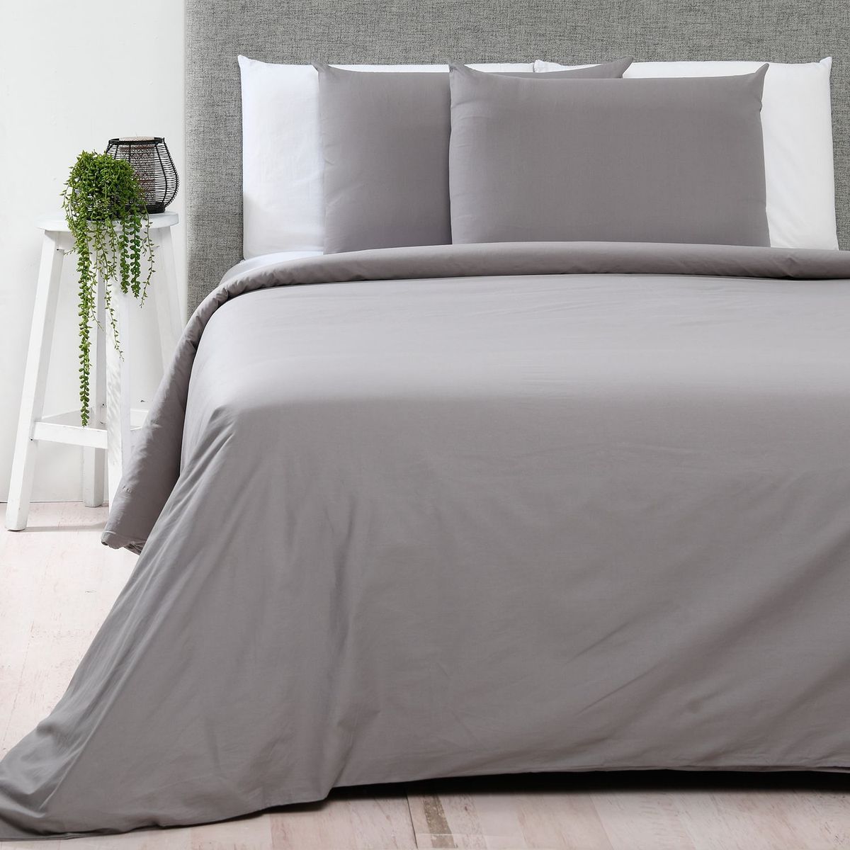 BASEMENT HOME - Funda de Plumón Lisa de Algodón 200 hilos Basement Home
