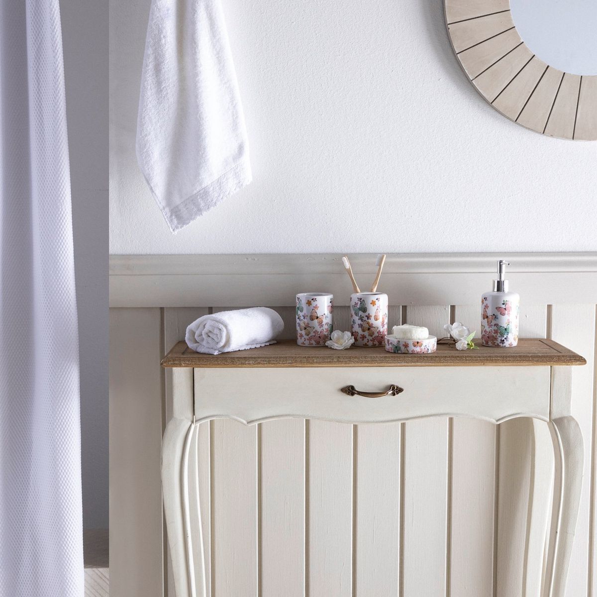 ROBERTA ALLEN - Set Accesorios de Baño Butterflies