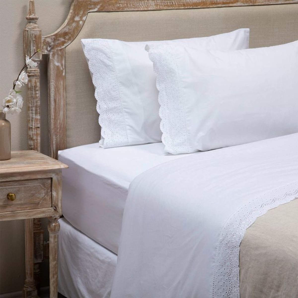 ROBERTA ALLEN - SABANA BRODERIE PREM KN