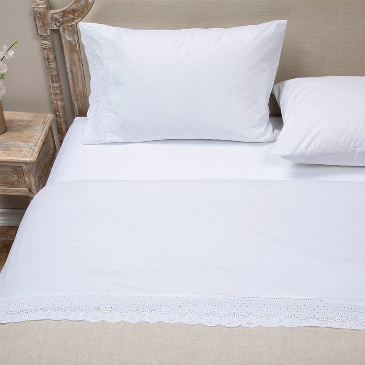 ROBERTA ALLEN - SABANA BRODERIE PREM KN