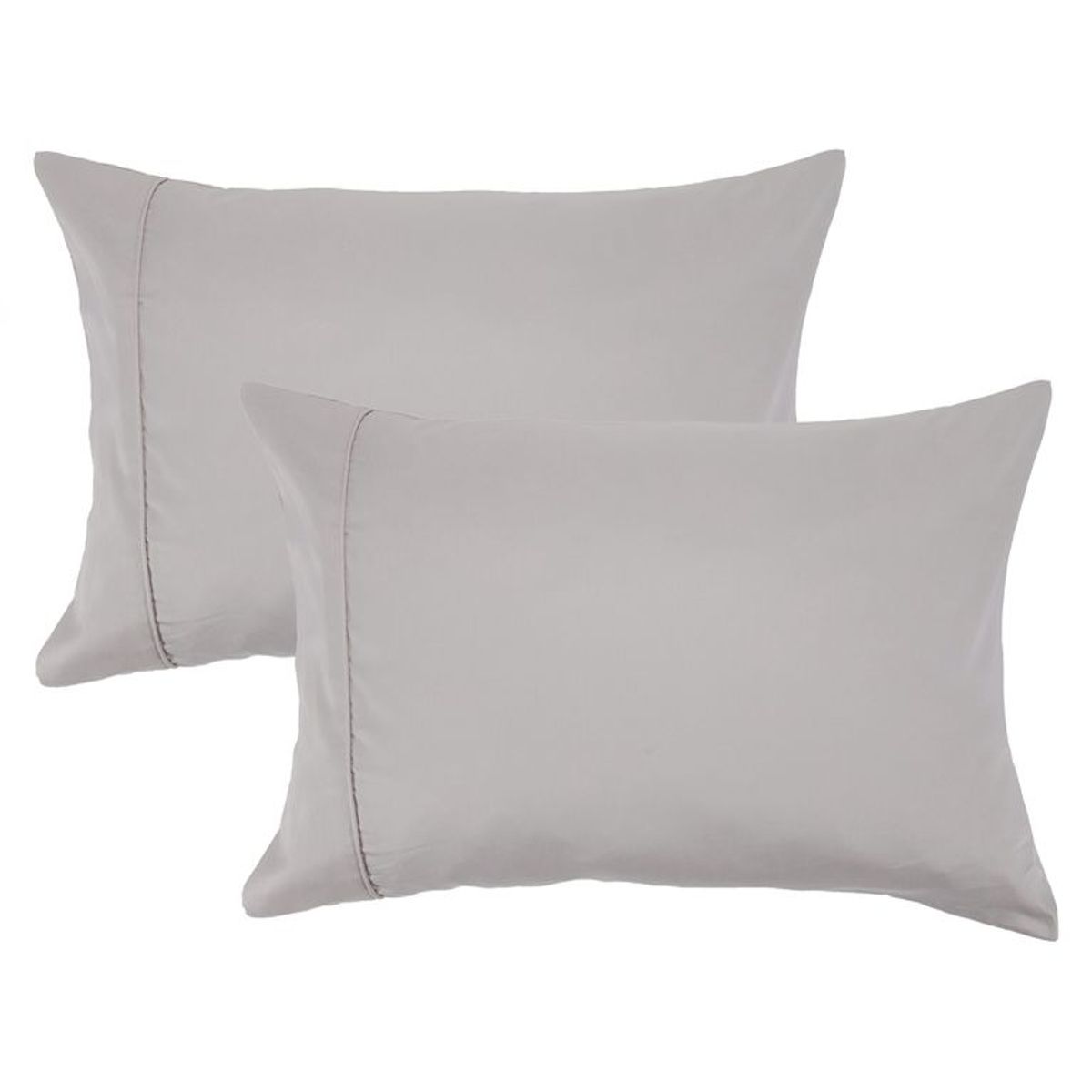 BASEMENT HOME - Set X 2 Fundas Almohadas Gris 50X70