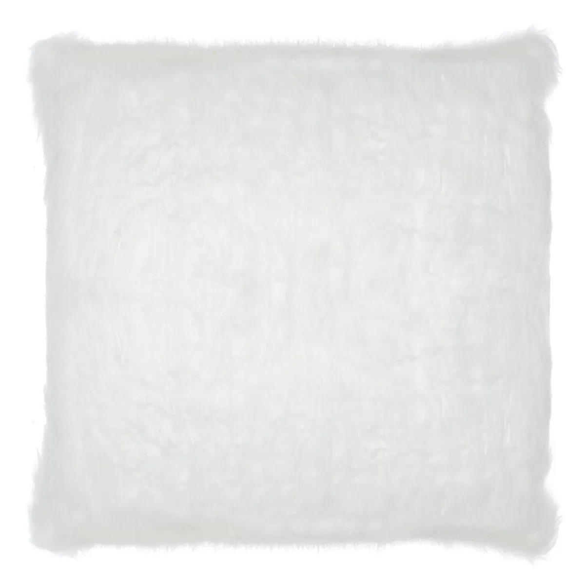 BASEMENT HOME - Cojín Piel Blanco 45 x 45 cm