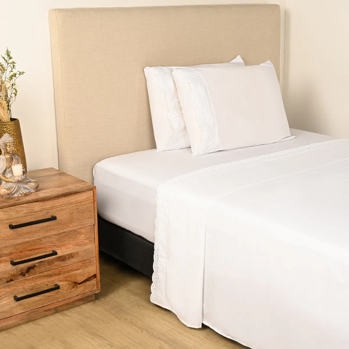 ROBERTA ALLEN - Juego de Sábanas Broderie Prem