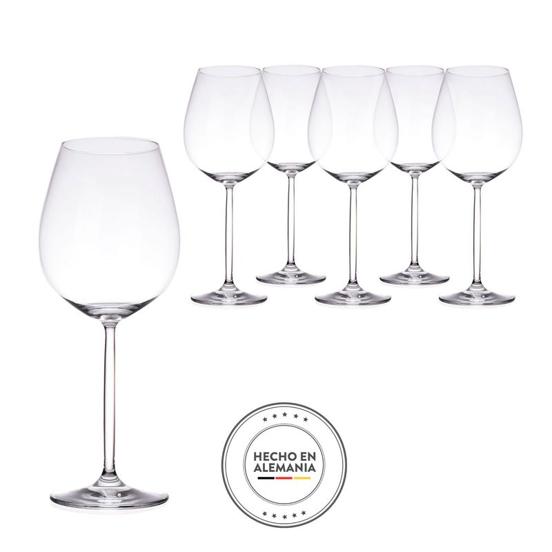 SCHOTT ZWIESEL - Copa de Vino Schott Zwiesel Cristal 6 Piezas 20 Oz