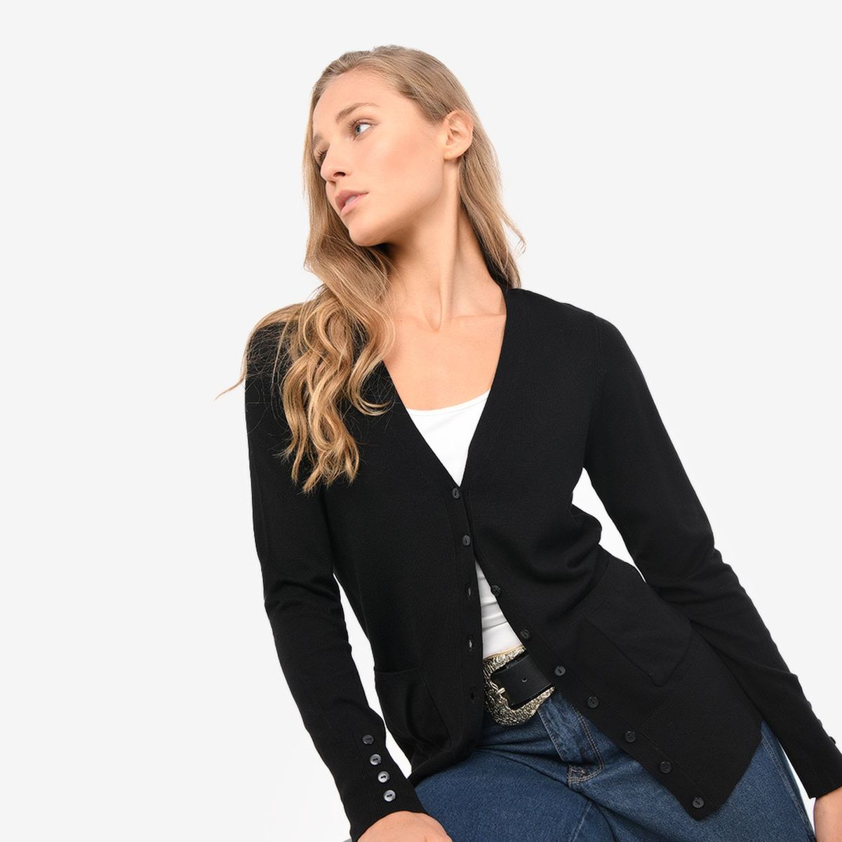 BASEMENT - Cardigan para Mujer Basement