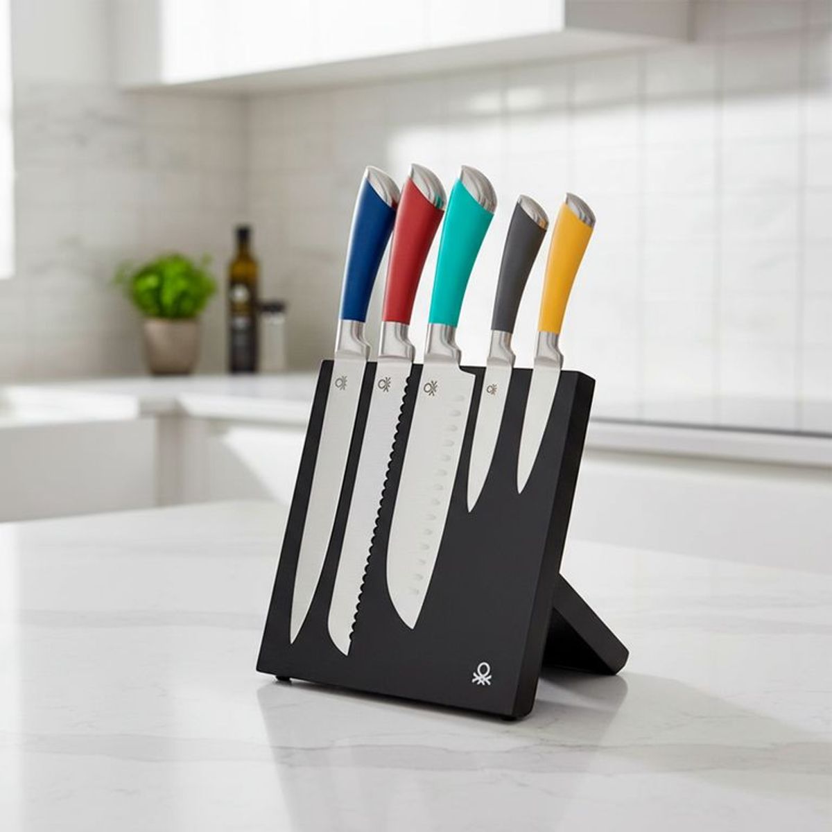 BENETTON - Set de Cuchillos Magnéticos Benetton 5 Piezas
