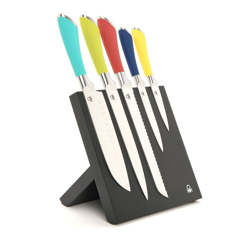 BENETTON - Set de Cuchillos Magnéticos Benetton 5 Piezas