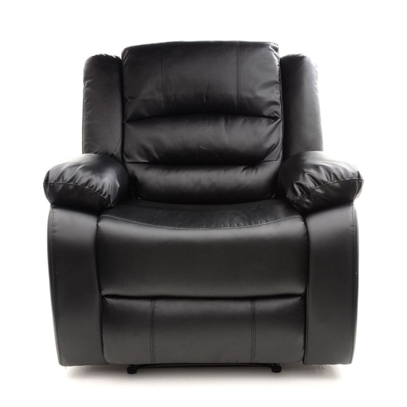 MICA - Silla Reclinable Moderna 1 Puesto en Cuerina Mecánica Phuket 96 x 45 x 101 Mica