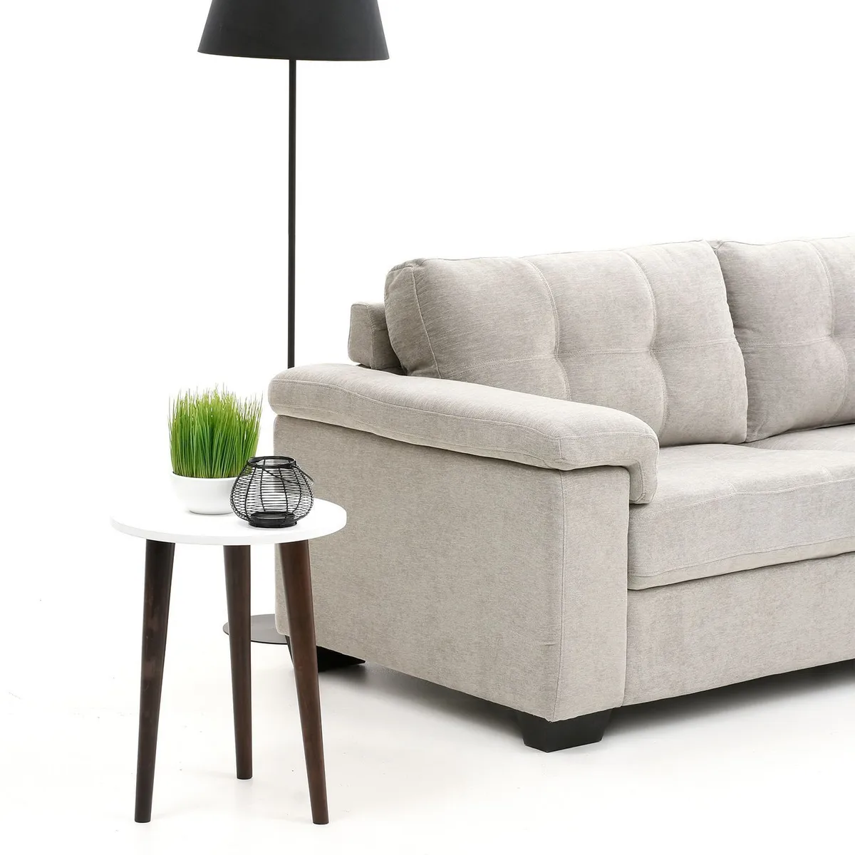 MICA - Sofá 3 Puestos Rafa 208 x 88 x 85 cm Mica 