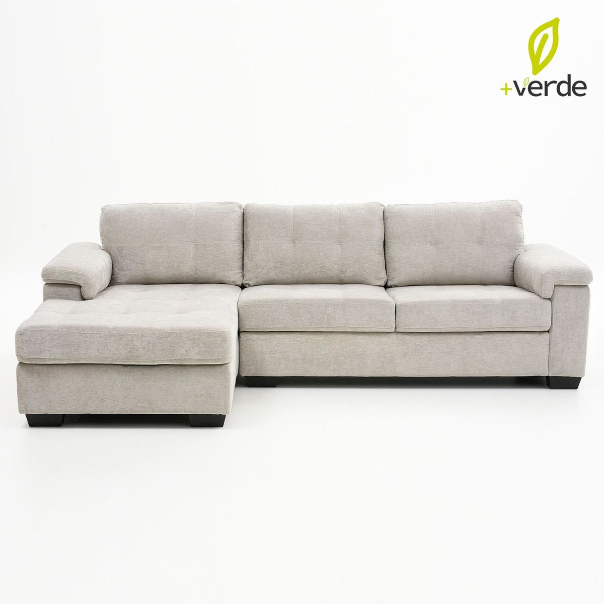 MICA - Sofá en L 4 puestos Rafa 269 x 160 x 85 cm Mica