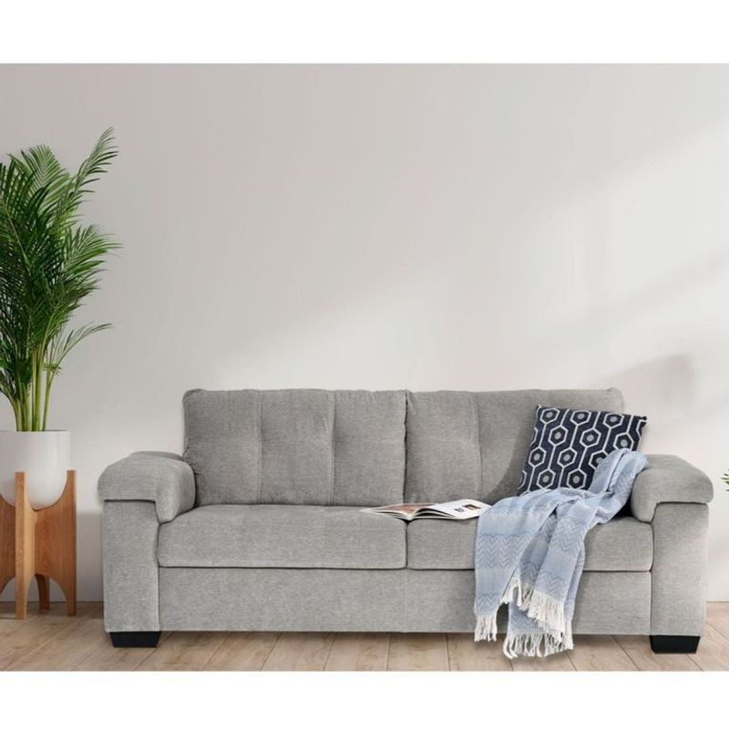 MICA - Sofá 3 Puestos en Tela Rafa 198 x 87.5 x 85 cm - Mueble Mica - 0% Interés a 3, 6 o 12 Cuotas Pagando con tu CMR Banco Falabella