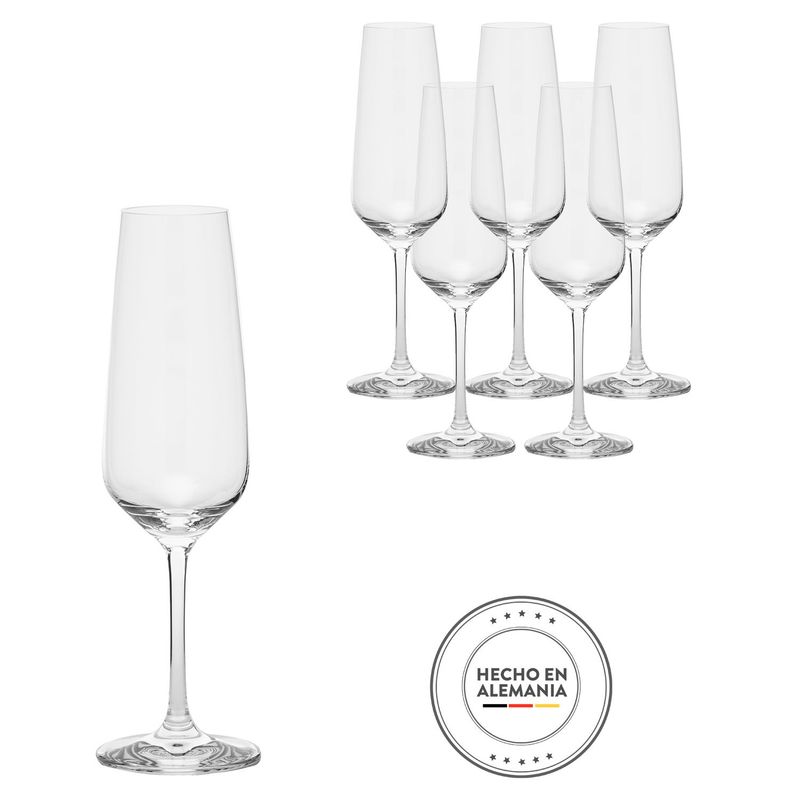 SCHOTT ZWIESEL - Copa de cristal Schott Zwiesel: para champaña 6 piezas