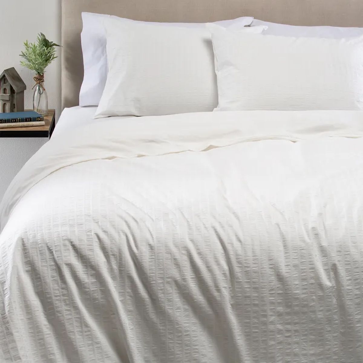 ROBERTA ALLEN - Funda de Plumón Bordada 100% Algodón Laura Roberta Allen