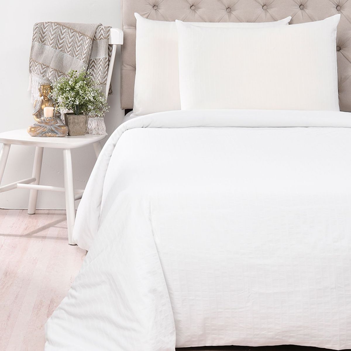 ROBERTA ALLEN - Funda de Plumón Bordada 100% Algodón Laura Roberta Allen