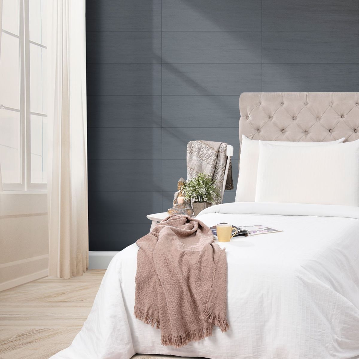 ROBERTA ALLEN - Funda de Plumón Bordada 100% Algodón Laura Roberta Allen