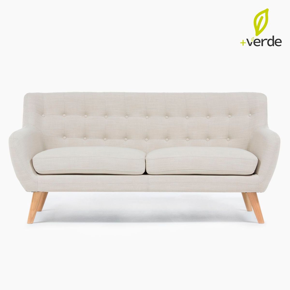 MICA - Sofá 3 Puestos Tela Rihanna Mica - Mueble