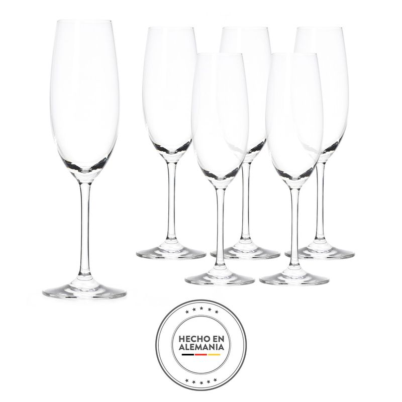 SCHOTT ZWIESEL - Copa de cristal Schott Zwiesel: para champaña 6 piezas
