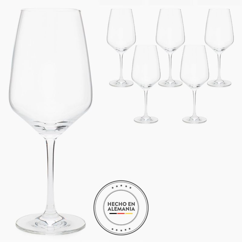SCHOTT ZWIESEL - Copa de Vino Schott Zwiesel Cristal 6 Piezas 16.8 Oz
