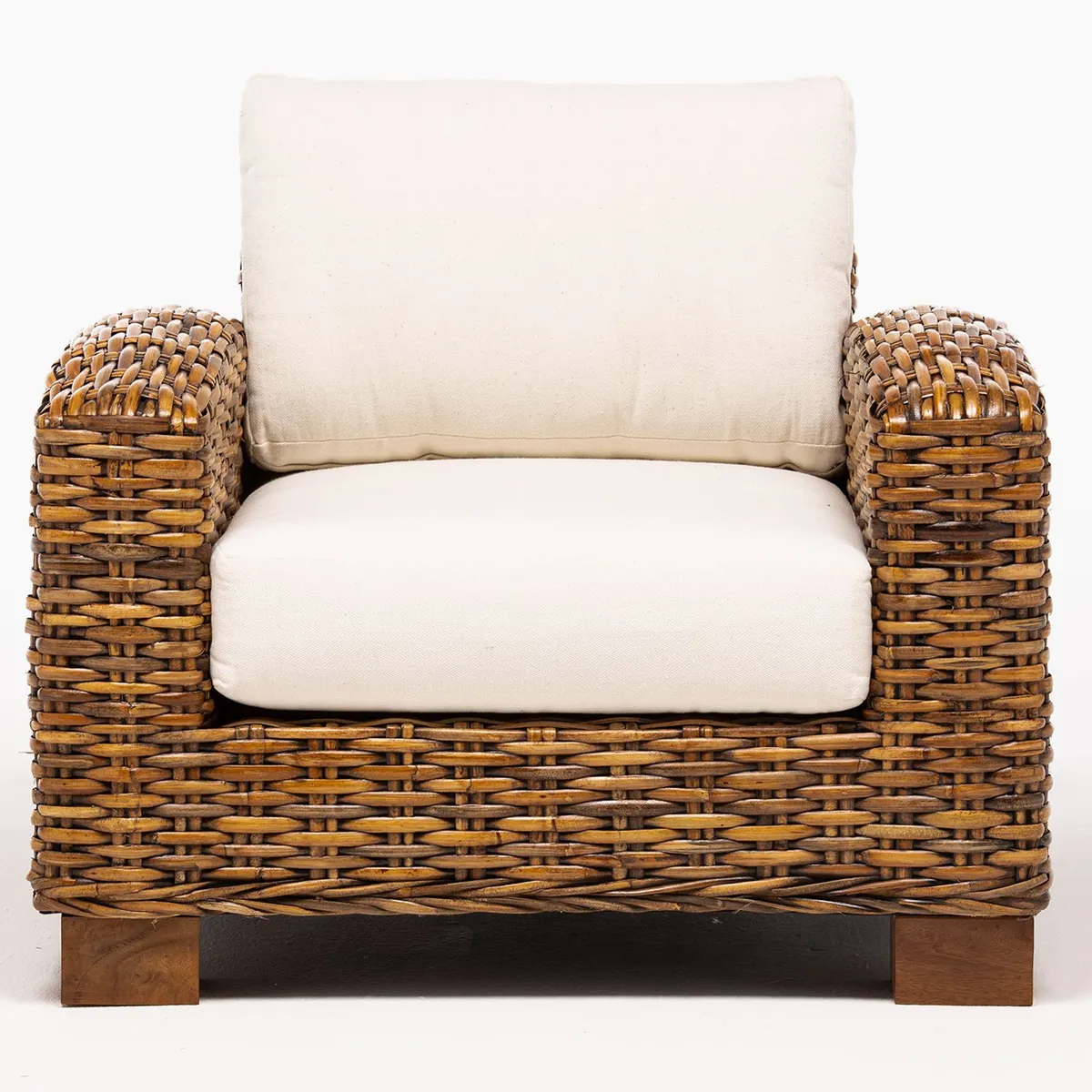 BASEMENT HOME - Poltrona de Exterior y Terraza Moderna en Ratán Kretes 92 x 87 x 98 cm Basement Home