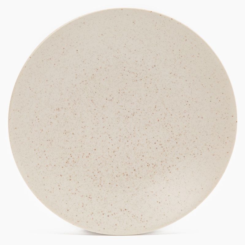 BASEMENT HOME - Platos de ensalada Porcelana 20Cm Gres Beige