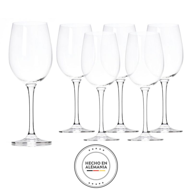 SCHOTT ZWIESEL - Copa de Vino Schott Zwiesel Cristal 6 Piezas 18.4 Oz