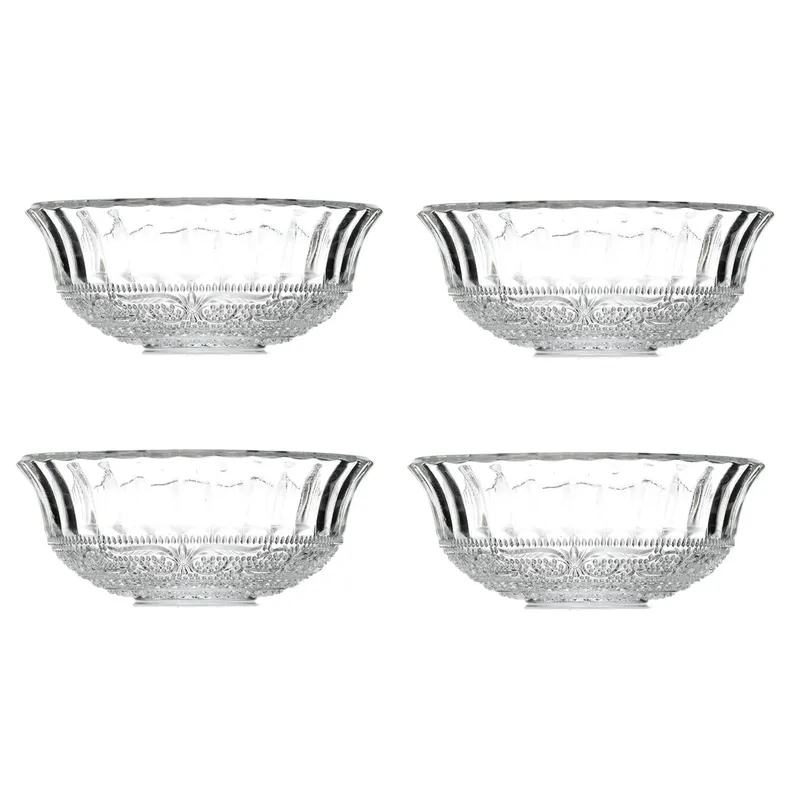 ROBERTA ALLEN - Set x4 Bowl Vidrio Labrado