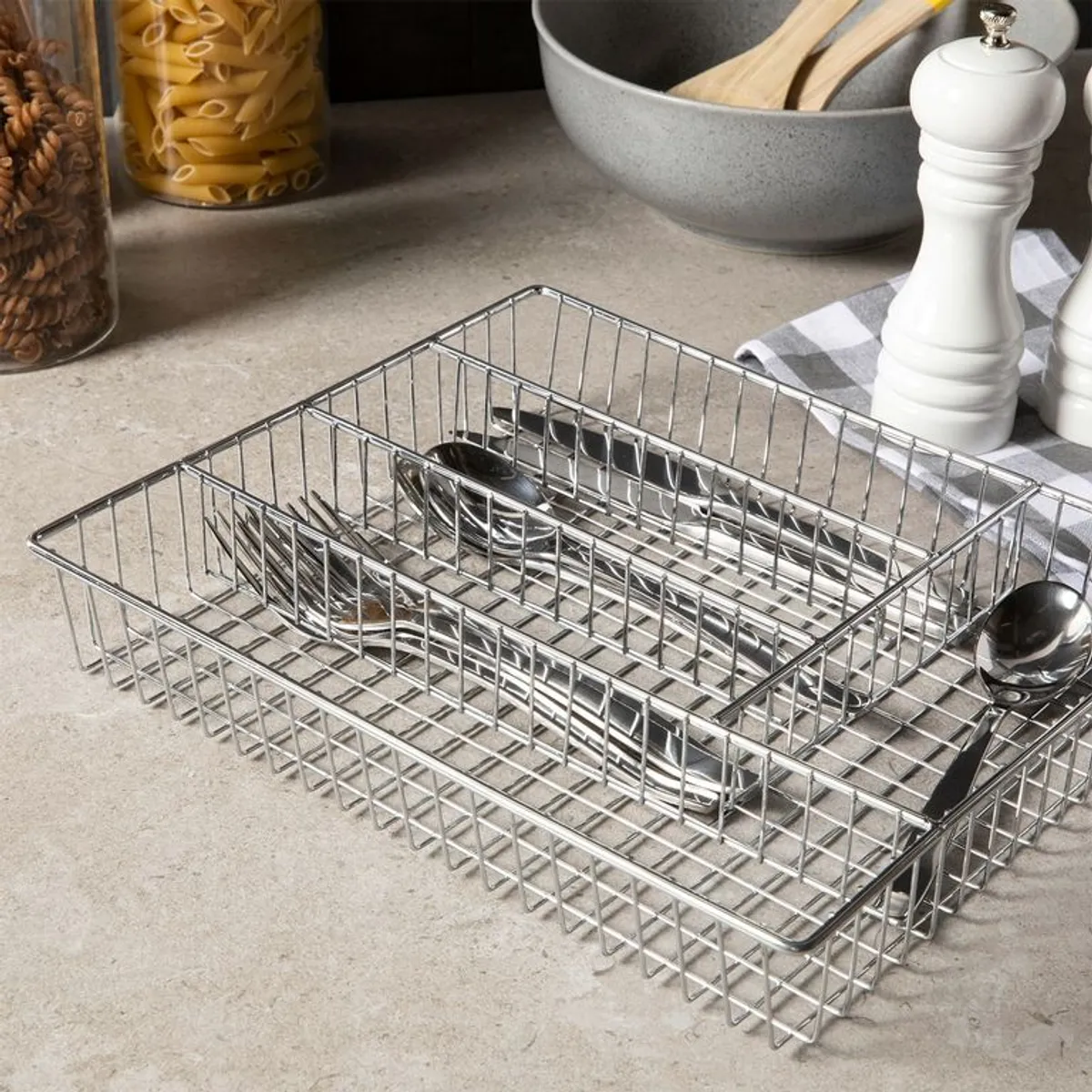 MICA - Porta cubiertos 5 x 31 cm