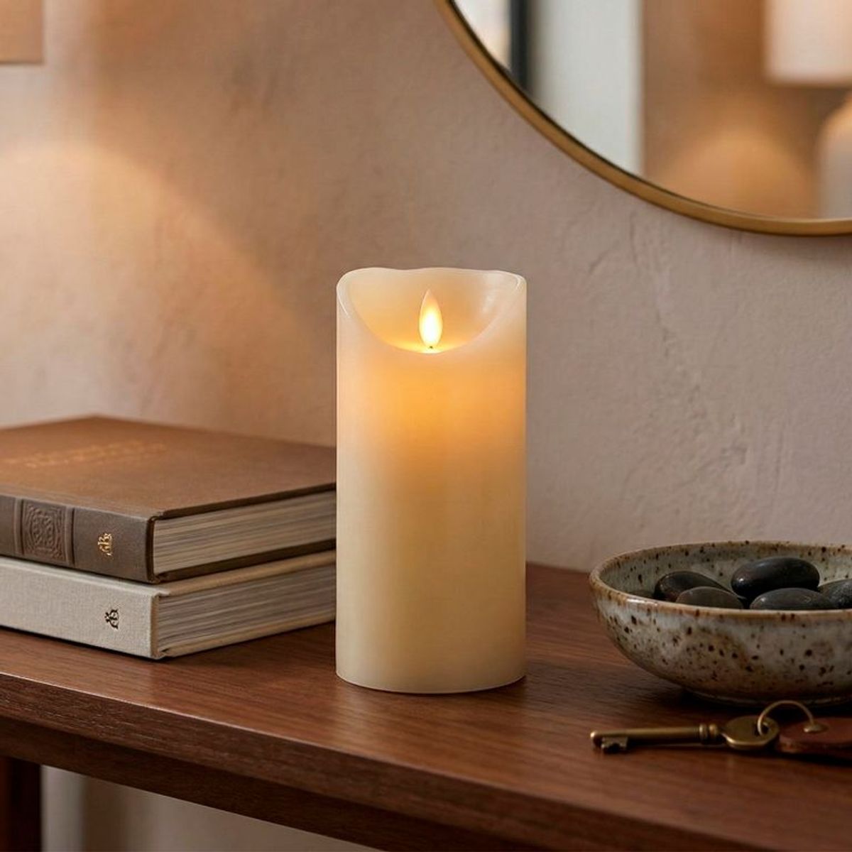 MICA - Vela Led Mitad 8 x 15 cm