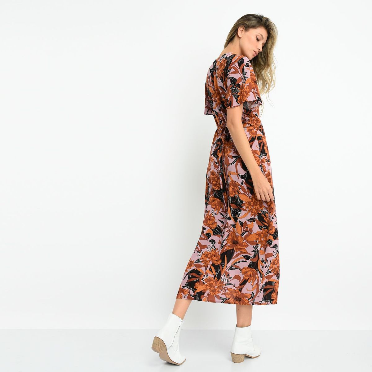 BASEMENT - Vestido Largo Botones 