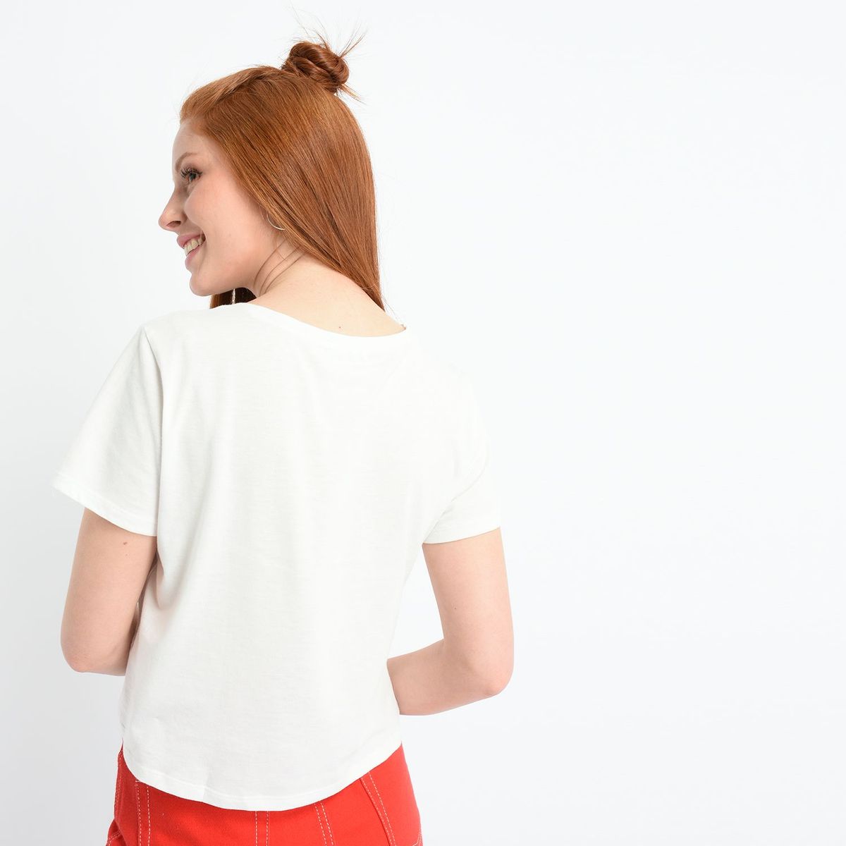 SYBILLA - Camiseta Mujer Manga Corta Sybilla