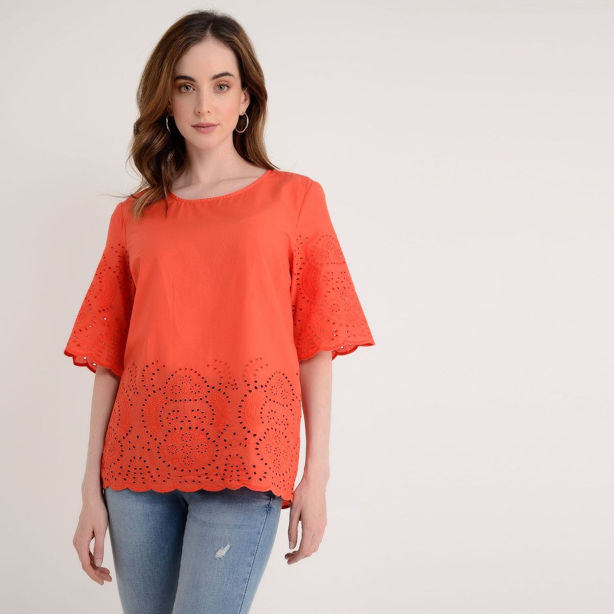 UNIVERSITY CLUB - Blusa Mujer Manga Corta University Club