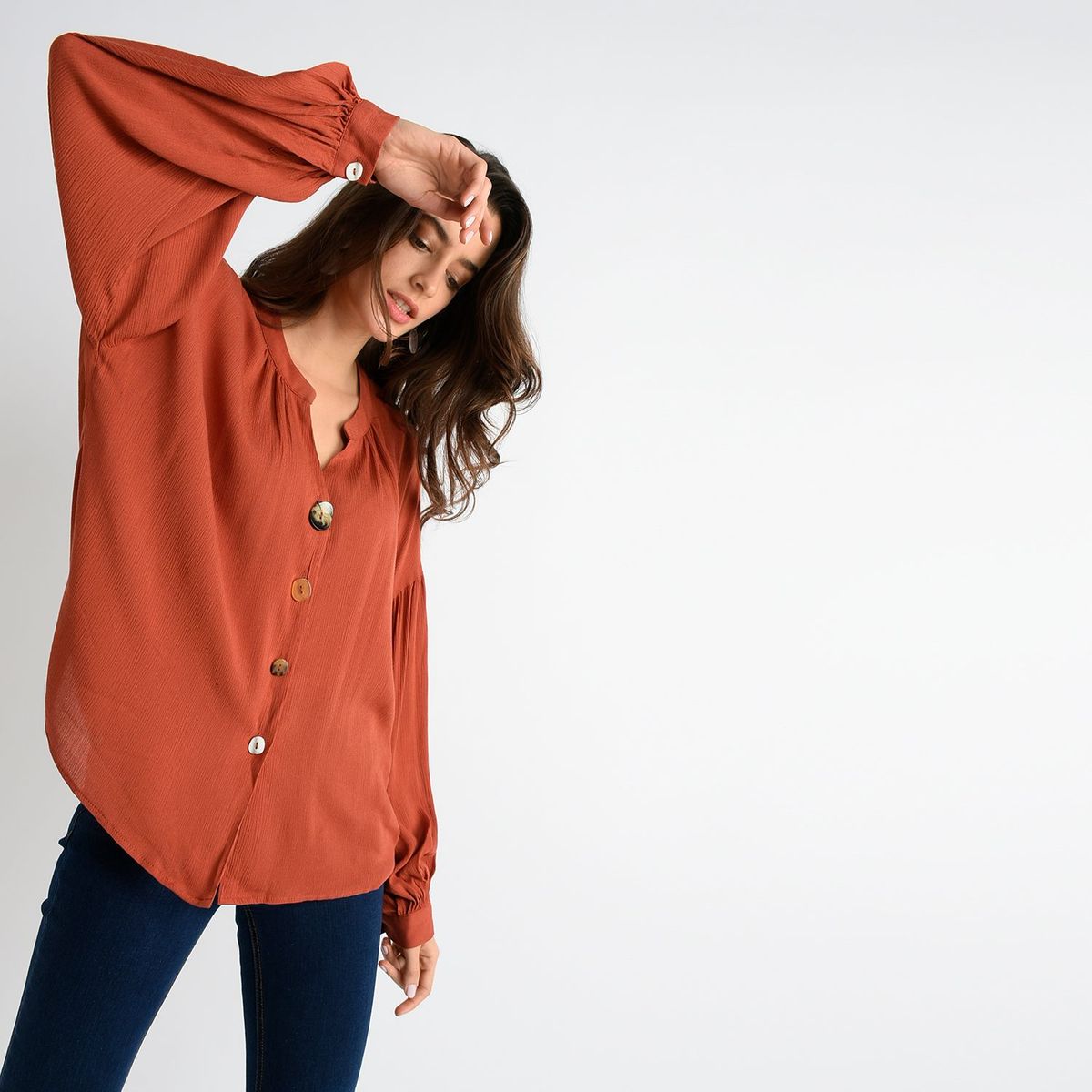 UNIVERSITY CLUB - Blusa Mujer Manga Larga University Club