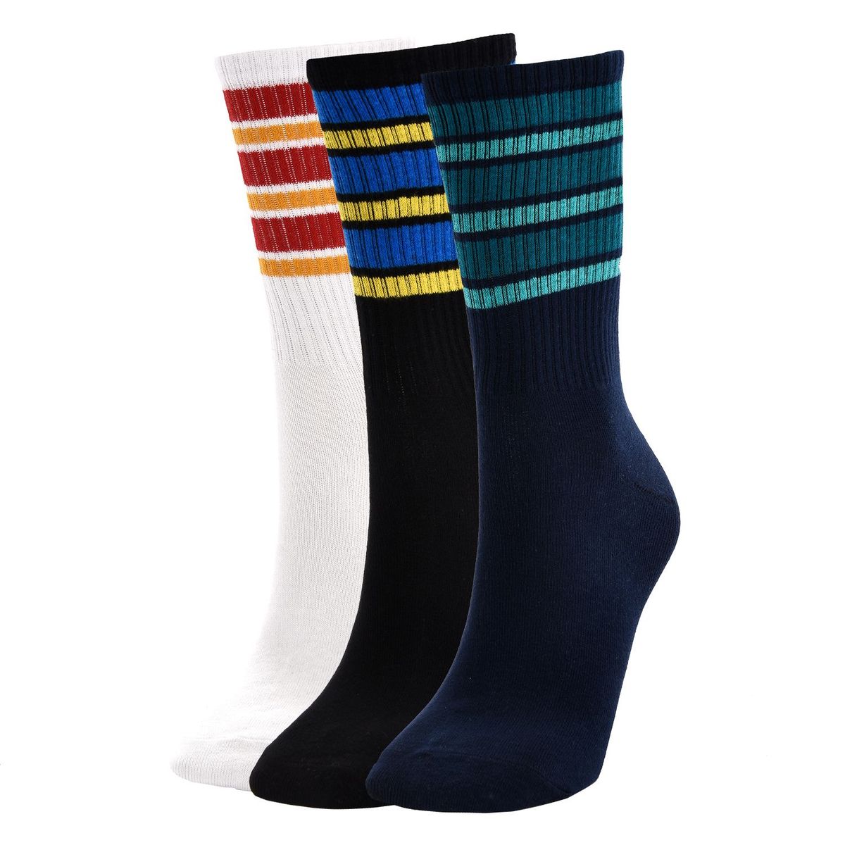 BEARCLIFF - Medias Hombre Largas Bearcliff Pack de 3