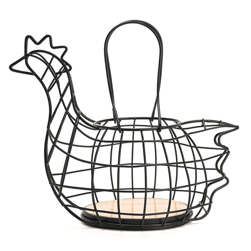 MICA - Canasto Gallina Black Wood