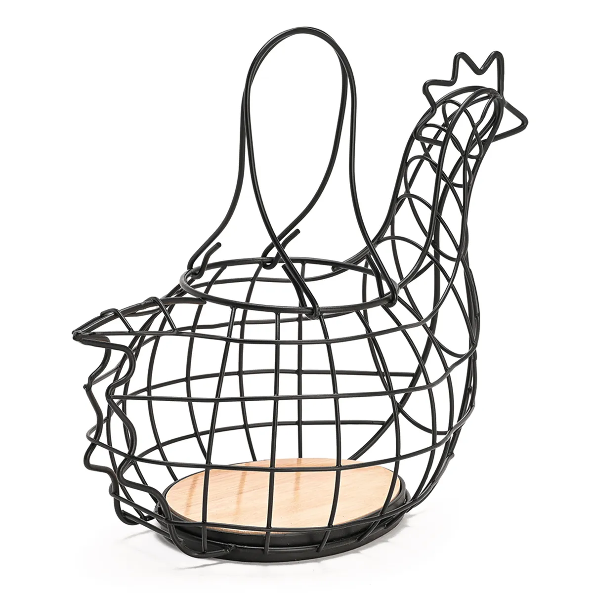 MICA - Canasto Gallina Black Wood