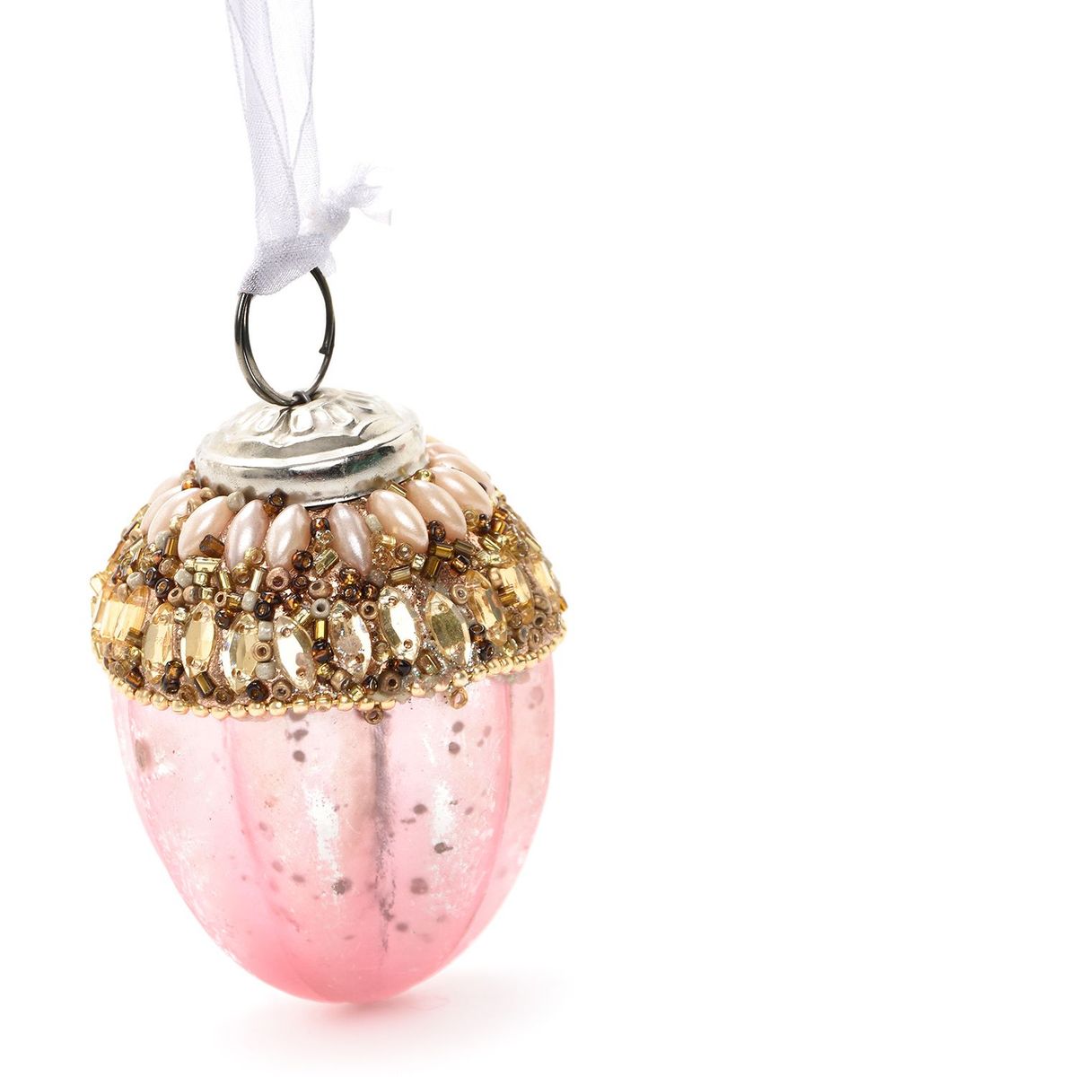 MICA - Ball Glass India White 8 cm