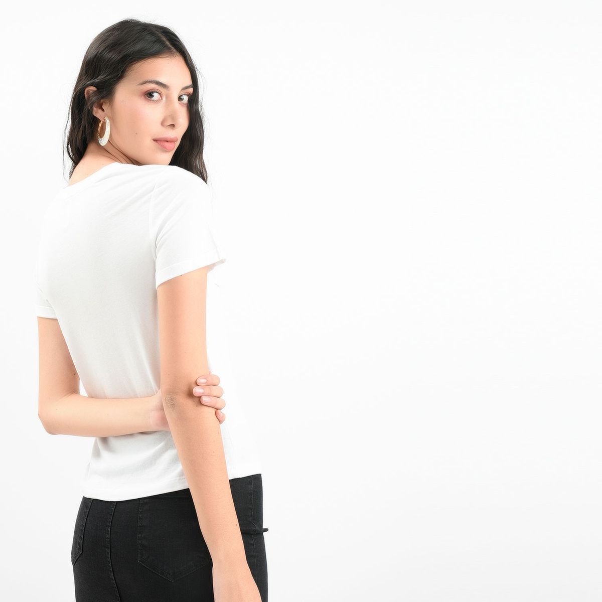 SYBILLA - Camiseta Mujer Manga Corta Sybilla