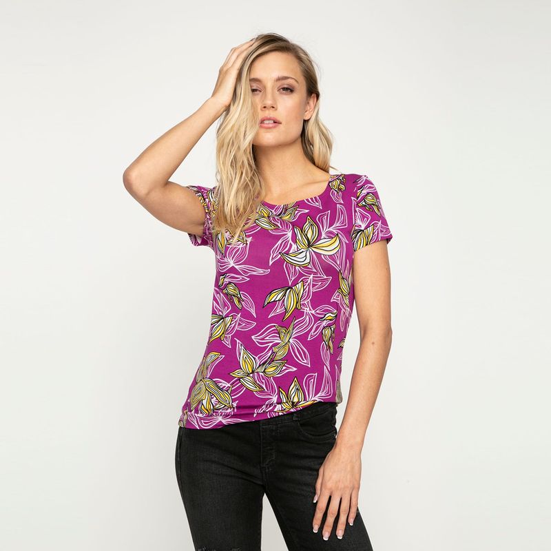 MOSSIMO - Camiseta Mujer Manga Corta Mossimo