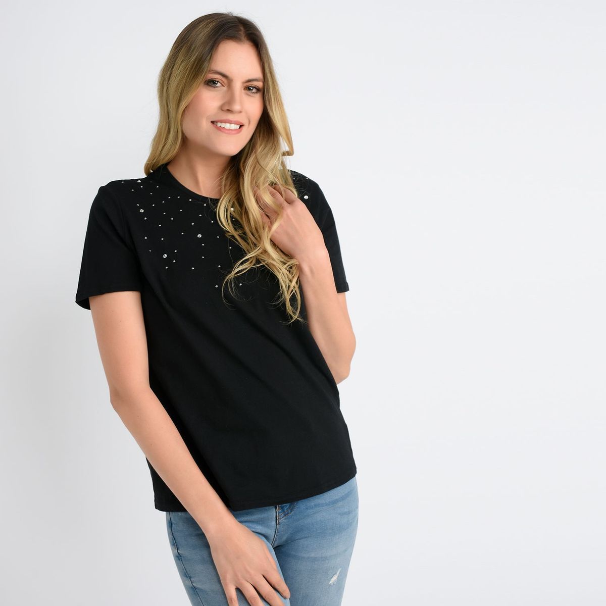 SOUTHLAND - Blusa Mujer Manga Corta Southland