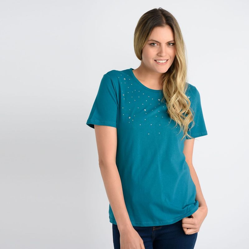 SOUTHLAND - Blusa Mujer Manga Corta Southland