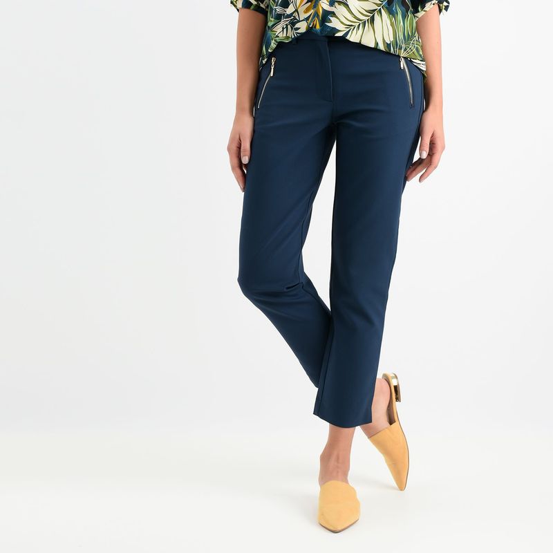 SOUTHLAND - Pantalón Skinny Mujer Tiro alto Southland
