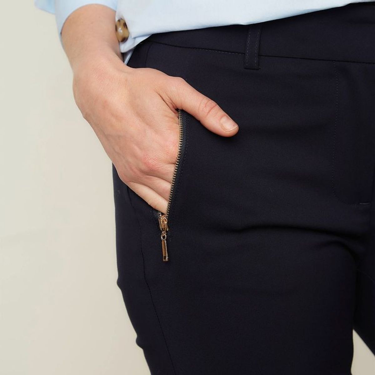 SOUTHLAND - Pantalón Skinny Mujer Tiro alto Southland