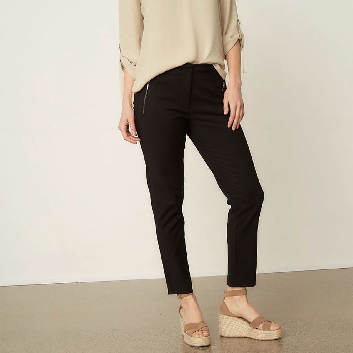 SOUTHLAND - Pantalón Skinny Mujer Tiro alto Southland