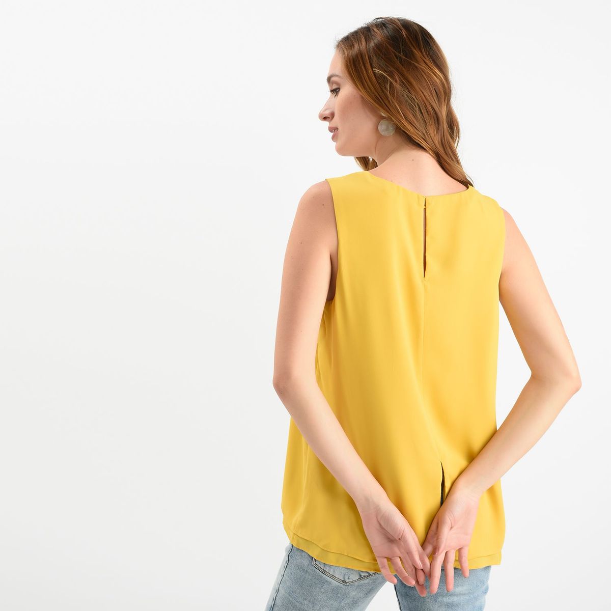 BASEMENT - Blusa Mujer Sin Mangas Basement