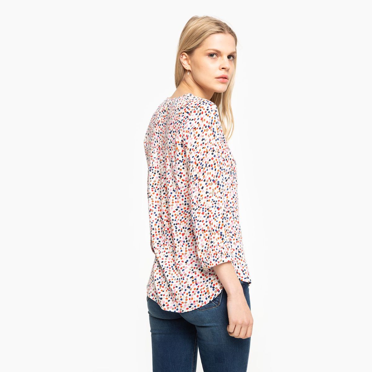 ELLE - Camisa Mujer Manga 3/4 Elle