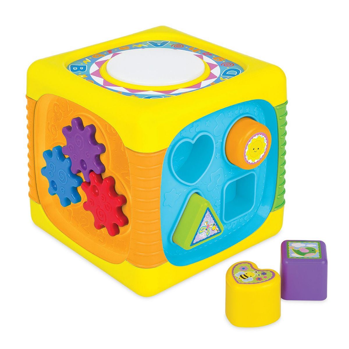 WINFUN - Juguete para bebé didáctico Winfun: Cubo interactico de aprendizaje