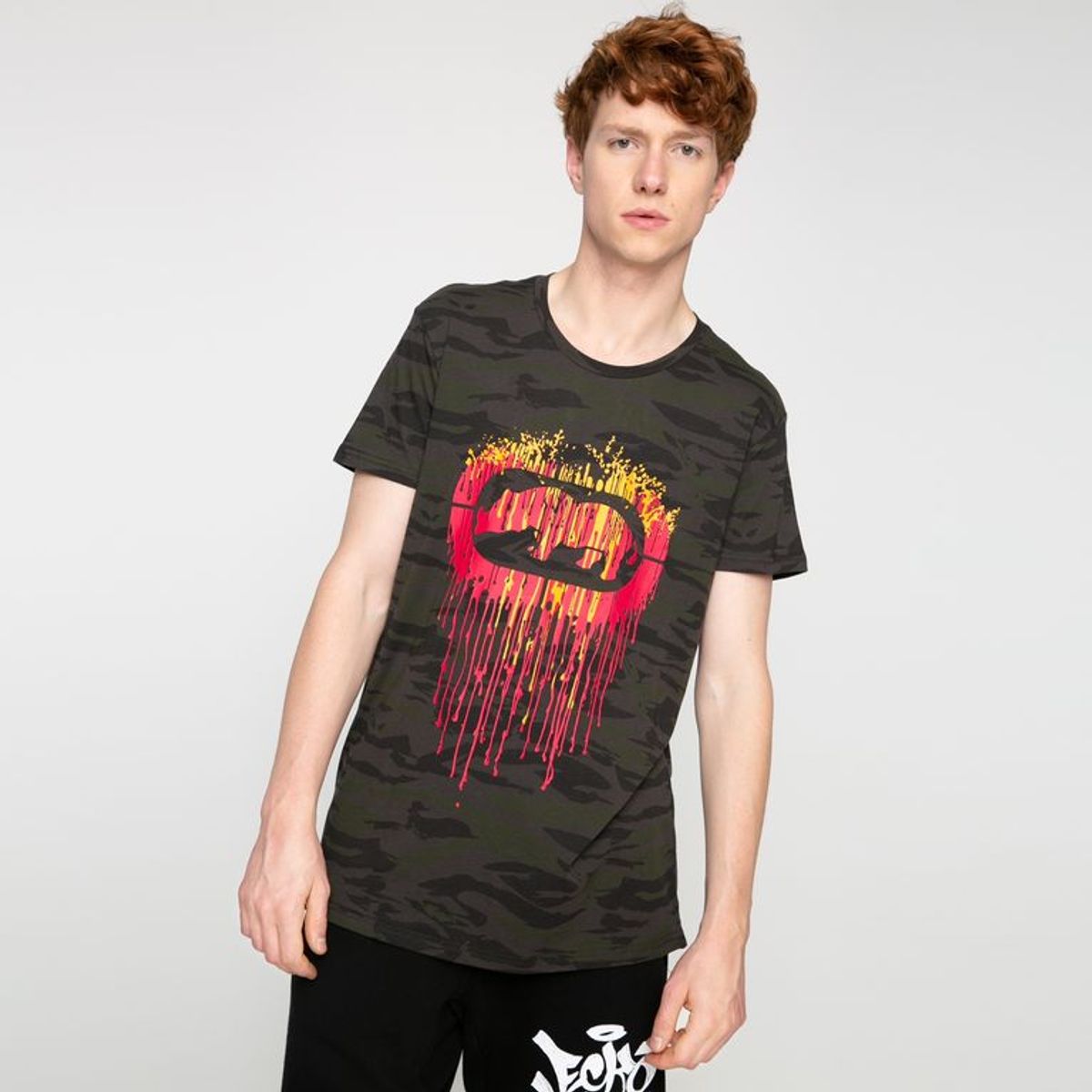 ECKO - Camiseta Hombre Manga Corta Ecko
