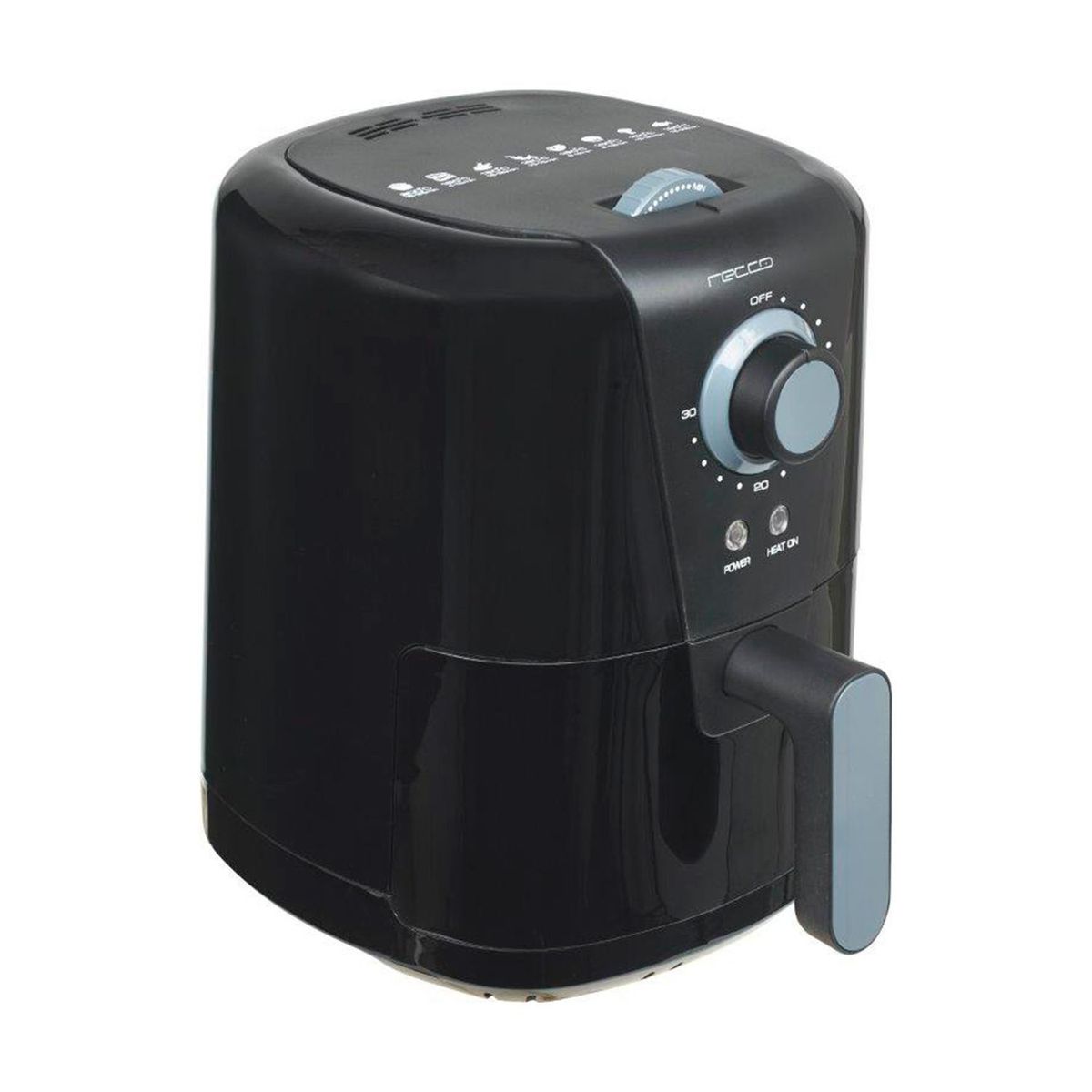 RECCO - Freidora de aire Sin Aceite Recco 1.5 Litros Air Fryer