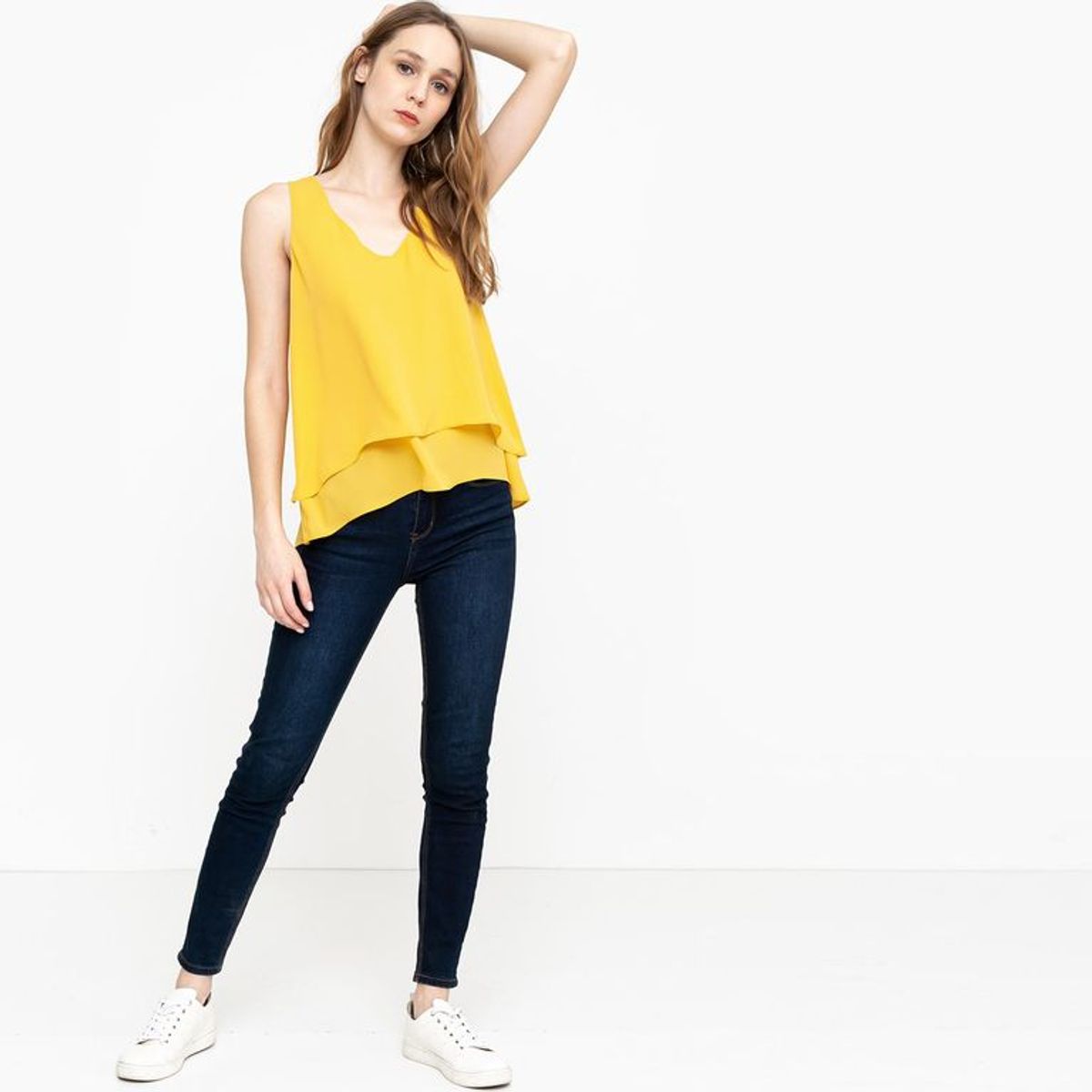 BASEMENT - Blusa Mujer Sin Mangas Basement