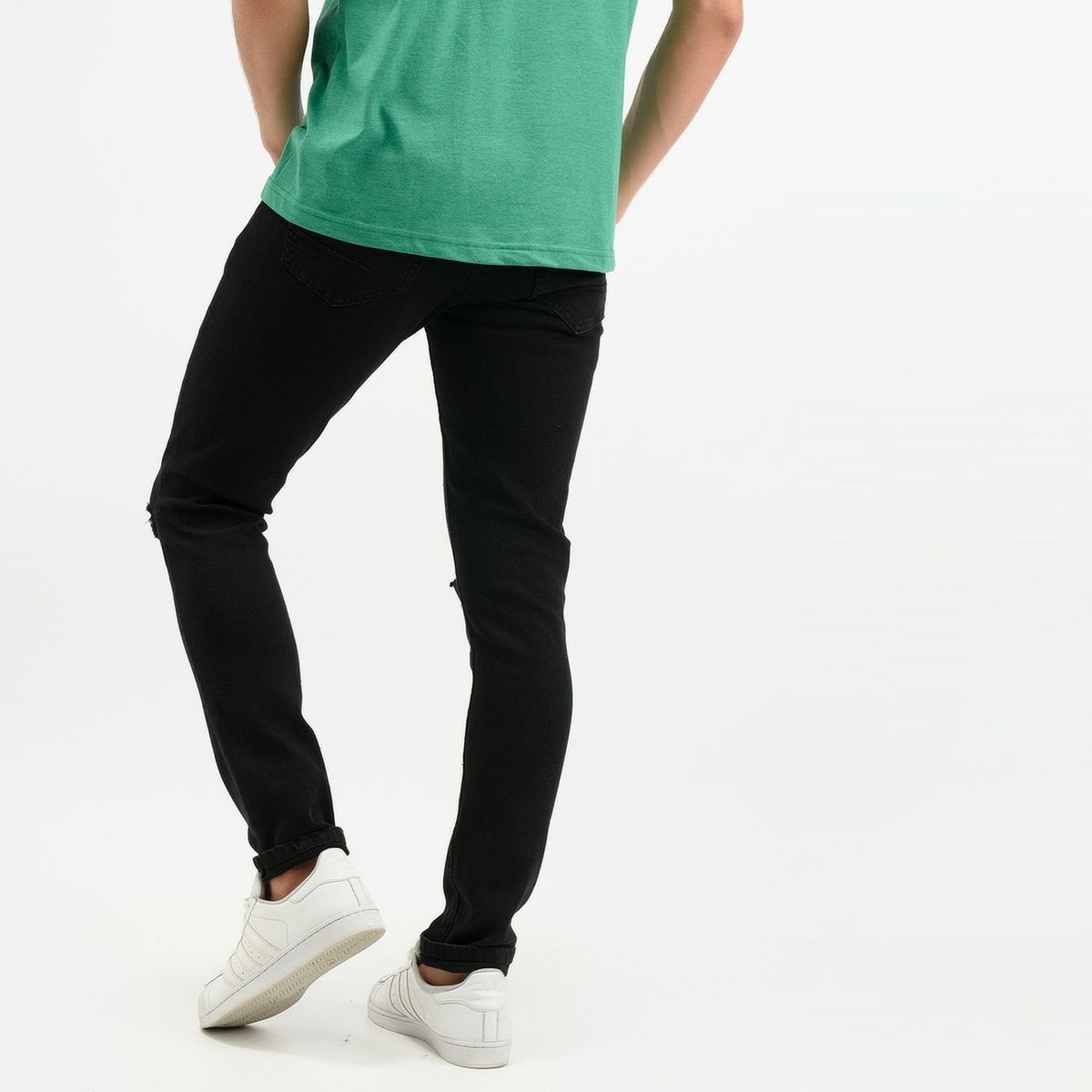 BEARCLIFF - Jean 5 Bolsillos para Hombre Skinny Bearcliff